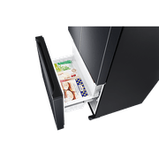 495L French Door Refrigerator Matte Black gallery detail image