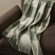 Weave Home Havelock Throw Blanket - Spruce | NZ Made gallery detail image