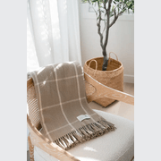 Ruanui Station Lambswool Throw -  Totara's Tussock gallery detail image