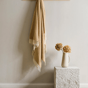 Baya Martinborough Throw - Ochre | Pure NZ Wool gallery detail image