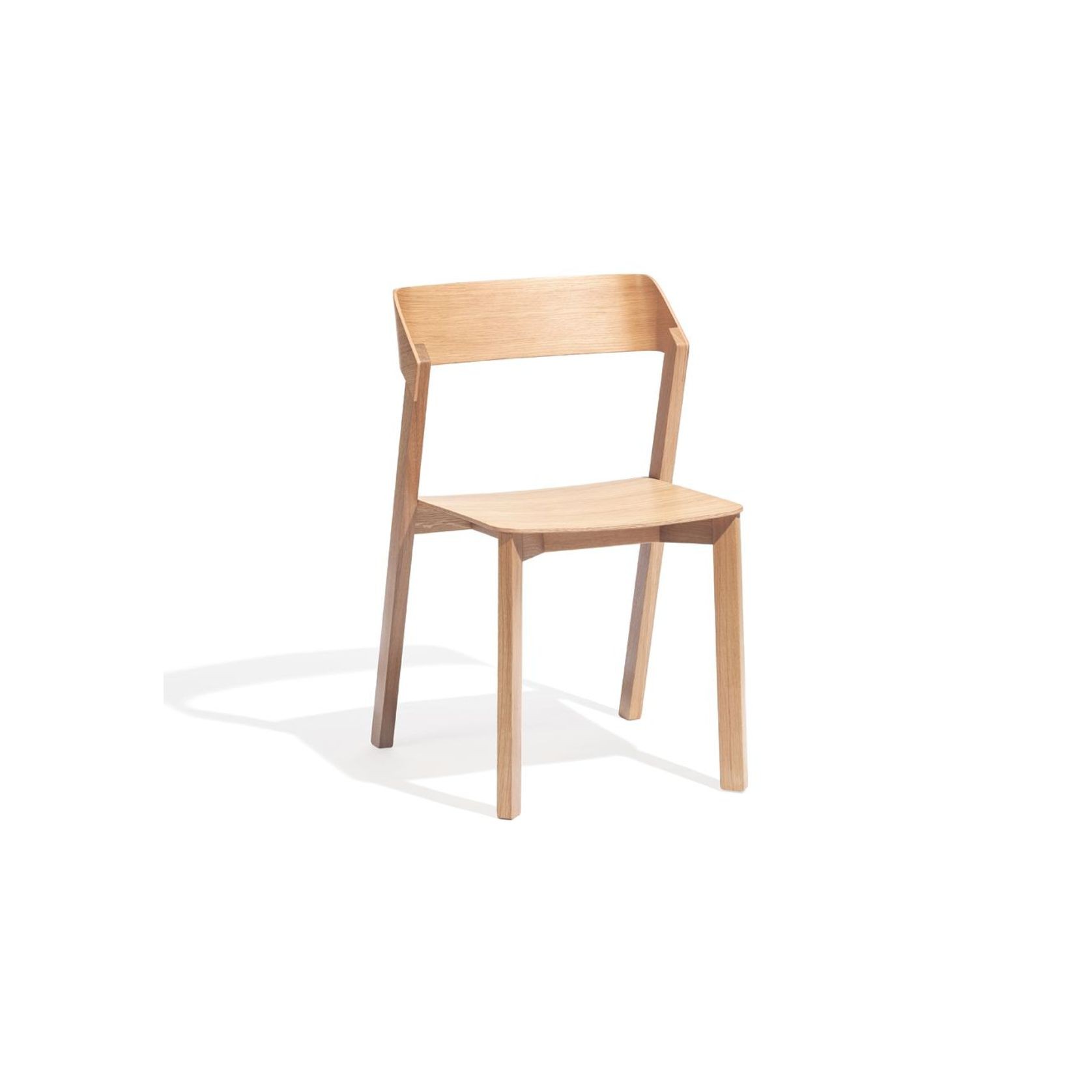 Merano Dining Chair - Natural Oak - by TON gallery detail image