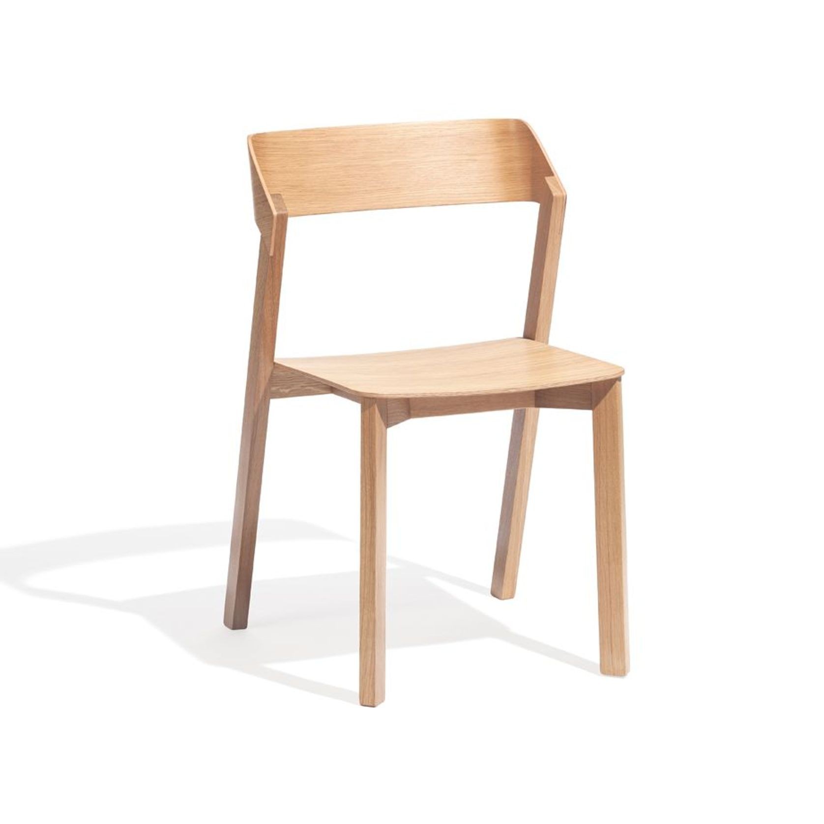 Merano Dining Chair - Natural Oak - by TON gallery detail image