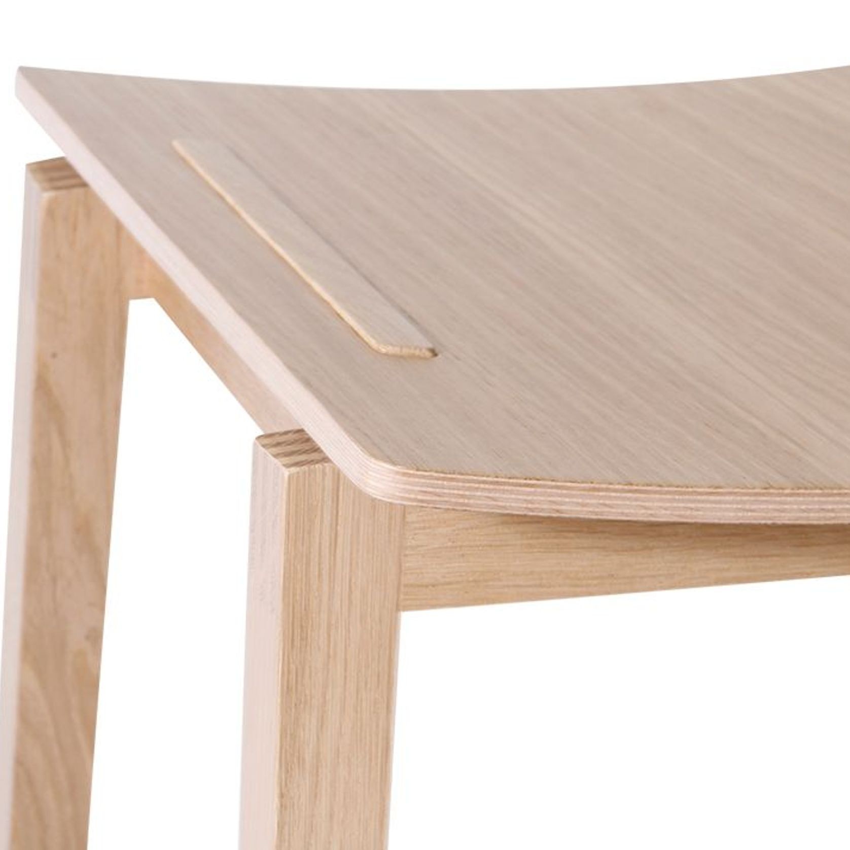 Stockholm Stool - Natural Oak - by TON gallery detail image
