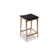 Stockholm Kitchen Stool - Natural Oak - by TON gallery detail image