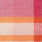 Ruanui Station Lambswool Throw - Okahu Orange Check gallery detail image