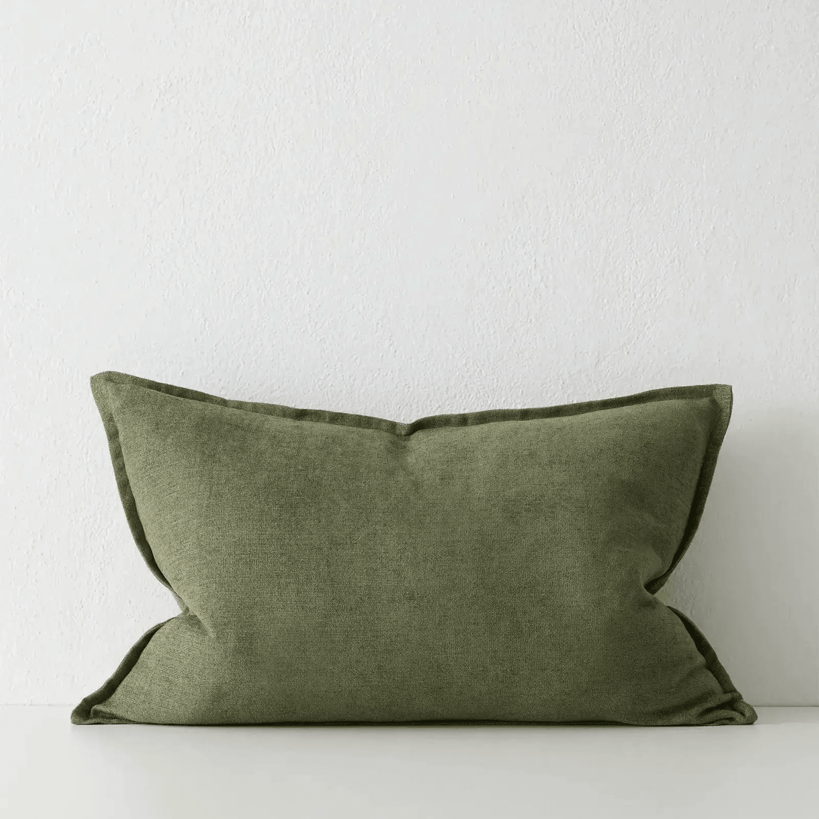 Weave Home Fiore Cushion - Olive | Square and Lumbar gallery detail image