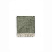 Ruanui Station Lambswool Waffle Throw - Omarae Olive gallery detail image