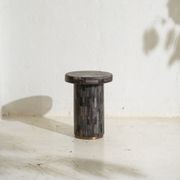 Ona Petrified Wood Side Table gallery detail image