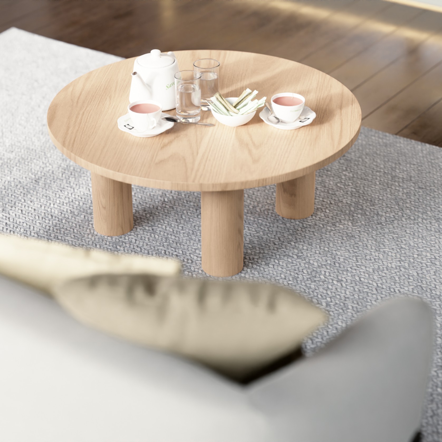 Orbix Coffee Table - Natural gallery detail image