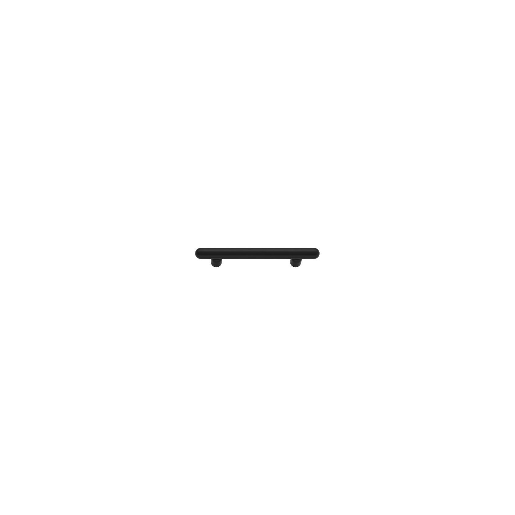 Puerto Cabinet Pull | Matt Black | CTC 128mm gallery detail image