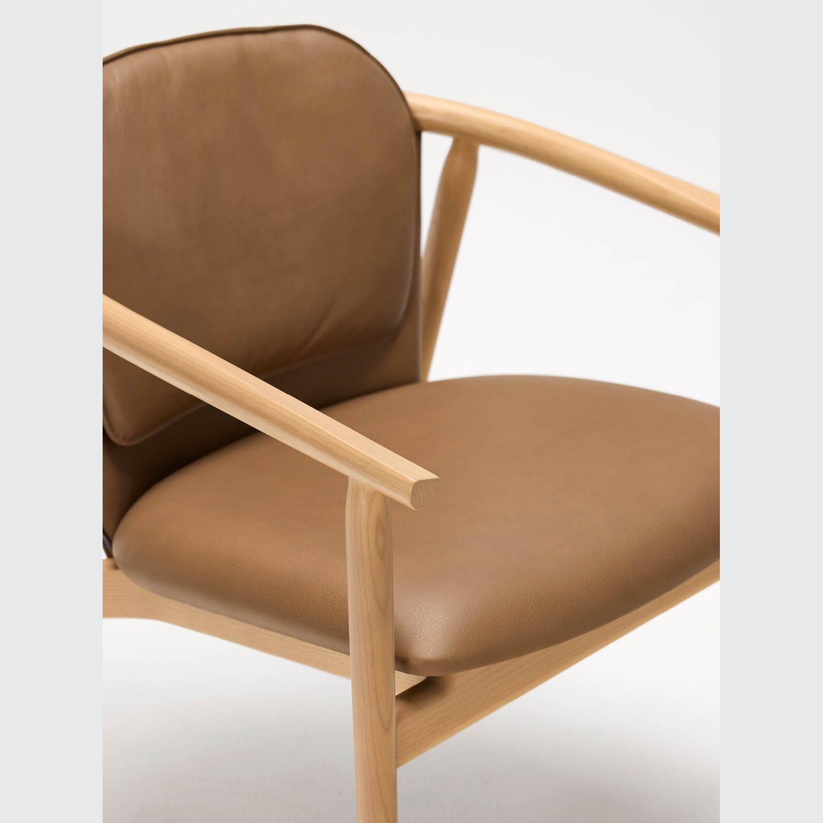 Otway Leather Lounge Chair gallery detail image