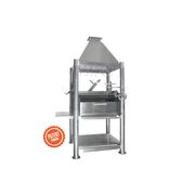 Tagwood BBQ Argentine Wood Fire & Charcoal Grill all Stainless Steel | BBQ02SS gallery detail image