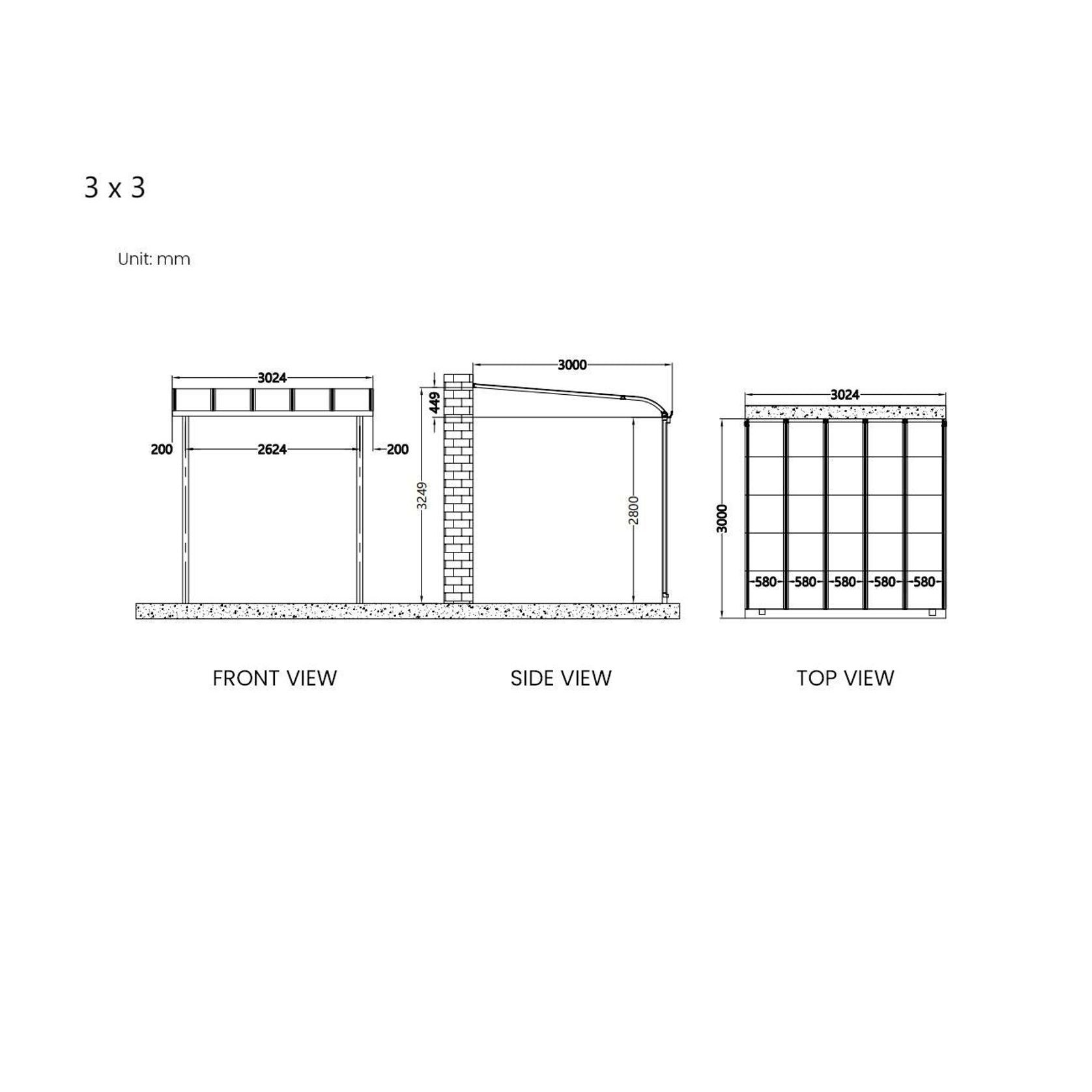Country Wall Mounted Patio Cover Collection gallery detail image
