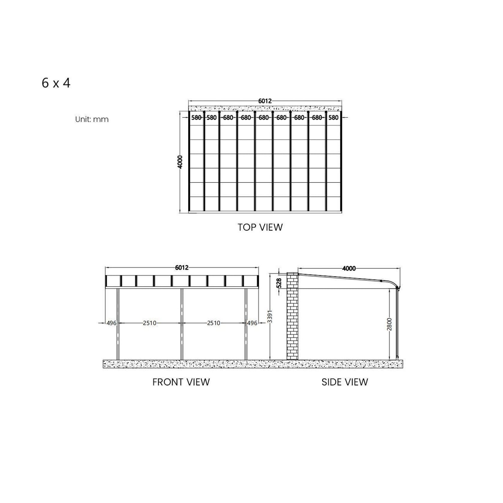 Country Wall Mounted Patio Cover Collection gallery detail image