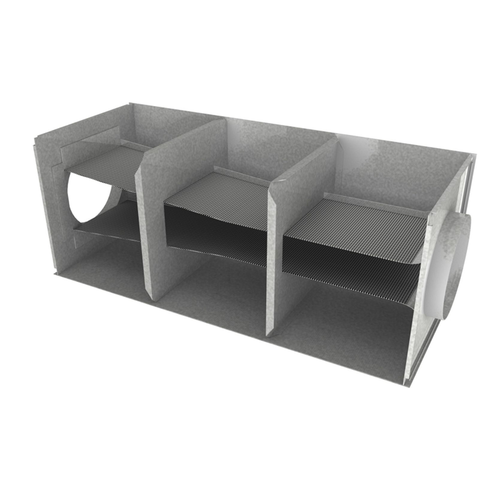 PCL/PCM/PCH Circular Silencer Packless gallery detail image