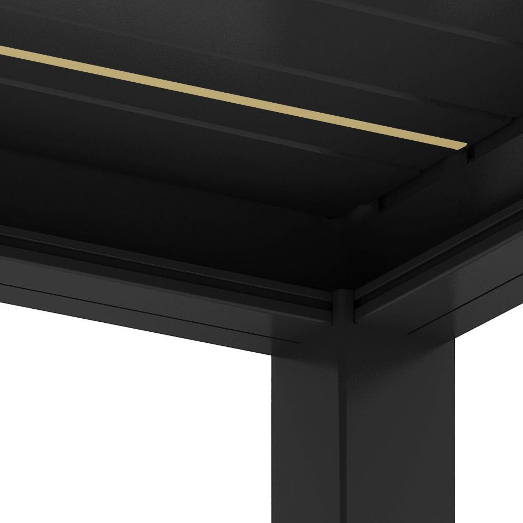 Baltic Motorised Wall Mounted Louvre Roof Aluminium Pergola gallery detail image