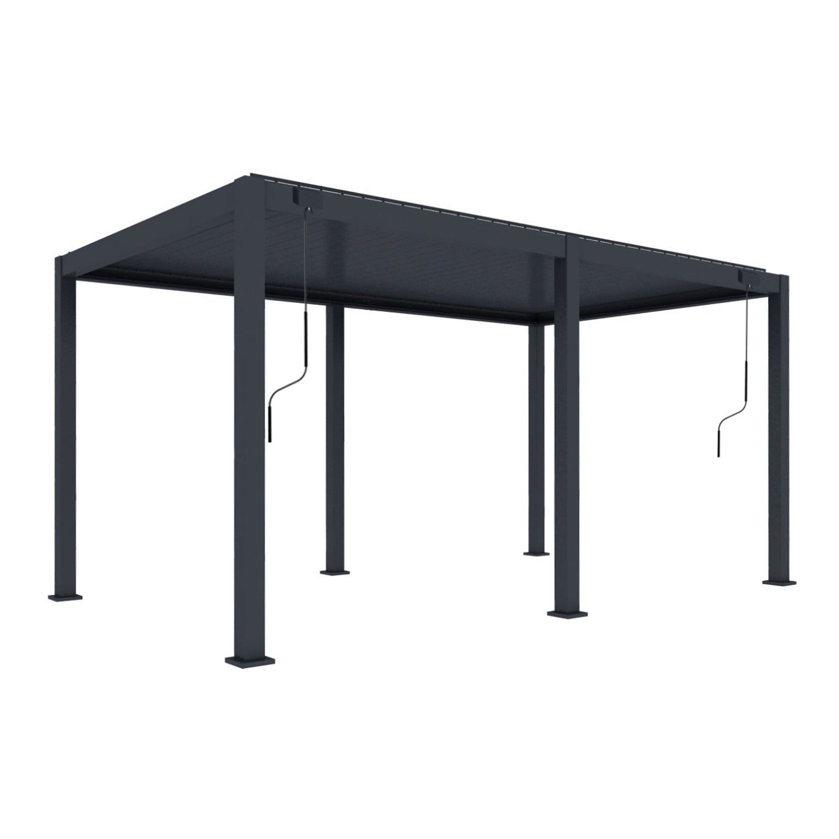 Baltic Manual Freestanding Louvre Roof Aluminium Pergola gallery detail image