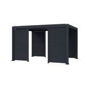 Atlantic & Caribbean Freestanding Pergola Shutter Wall gallery detail image