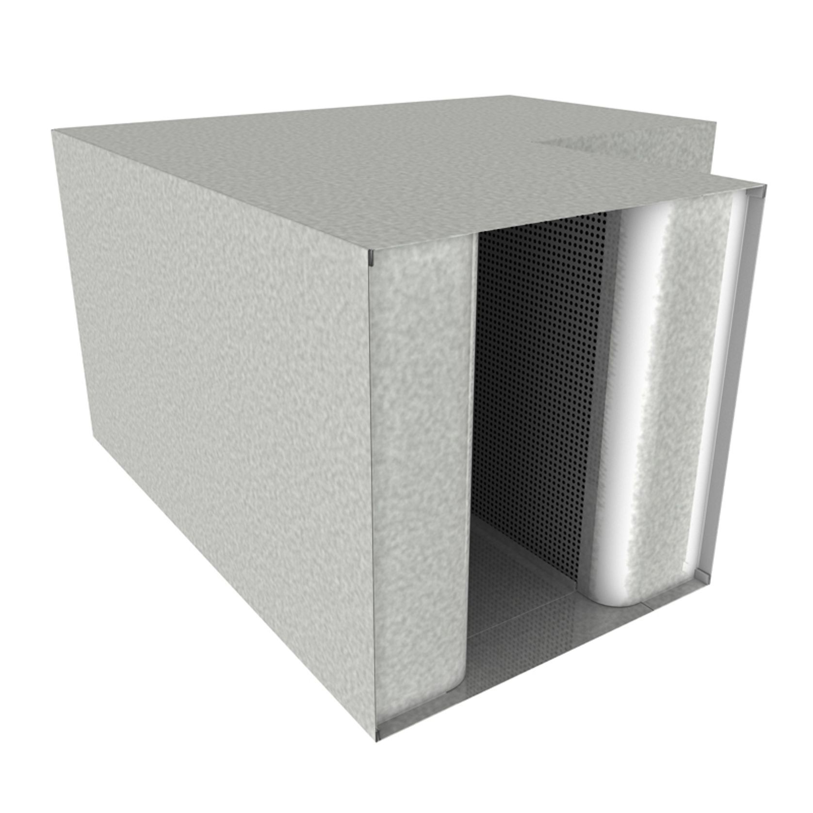 PERM Rectangular Elbow Silencer Packless gallery detail image