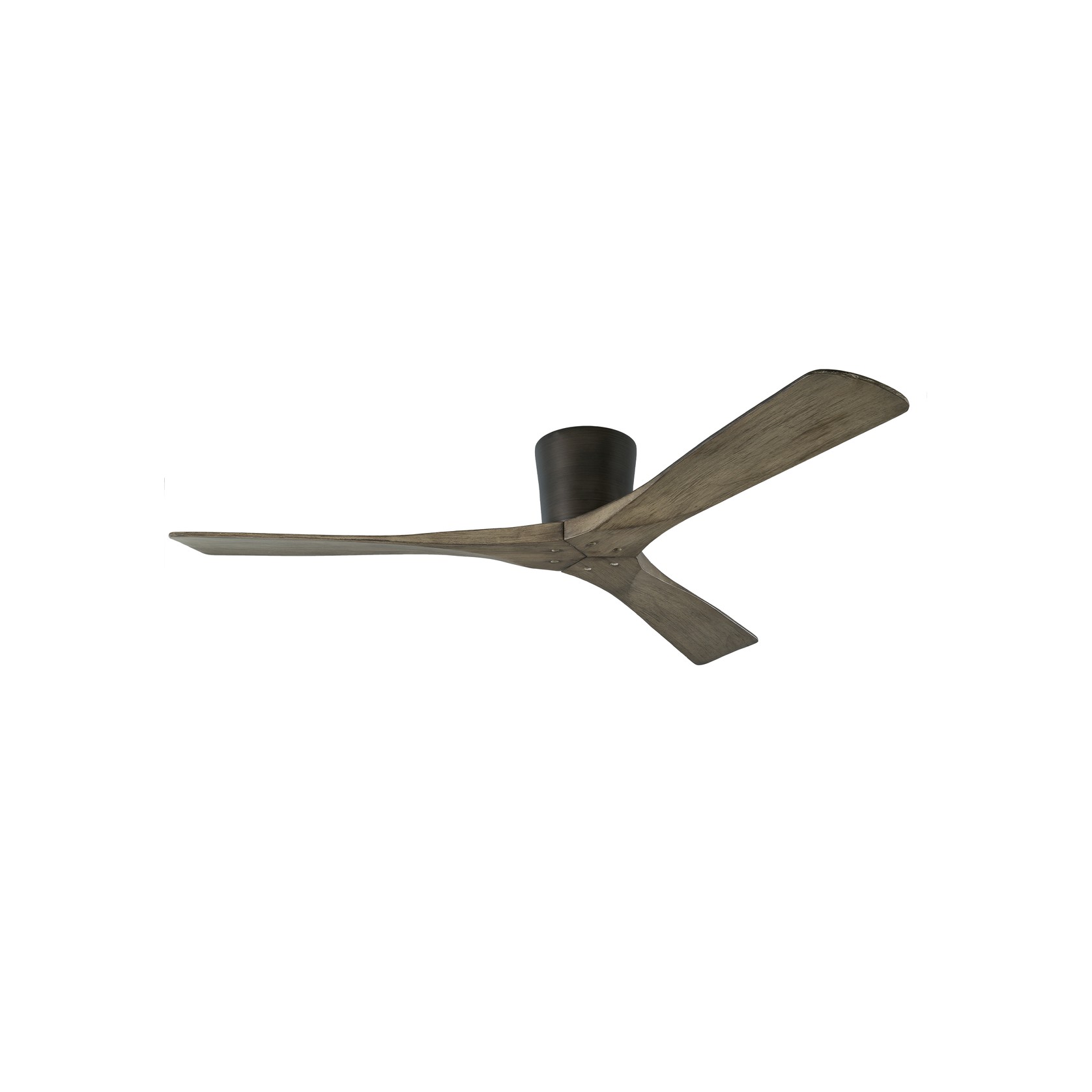 Milano Ceiling Fan Zen Aged Pewter With Grey Blade gallery detail image