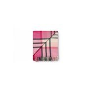 Ruanui Station Lambswool Throw - Pukehapua Pink Check gallery detail image