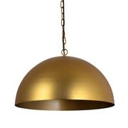 Presley | Dome Pendant Light - Gold gallery detail image