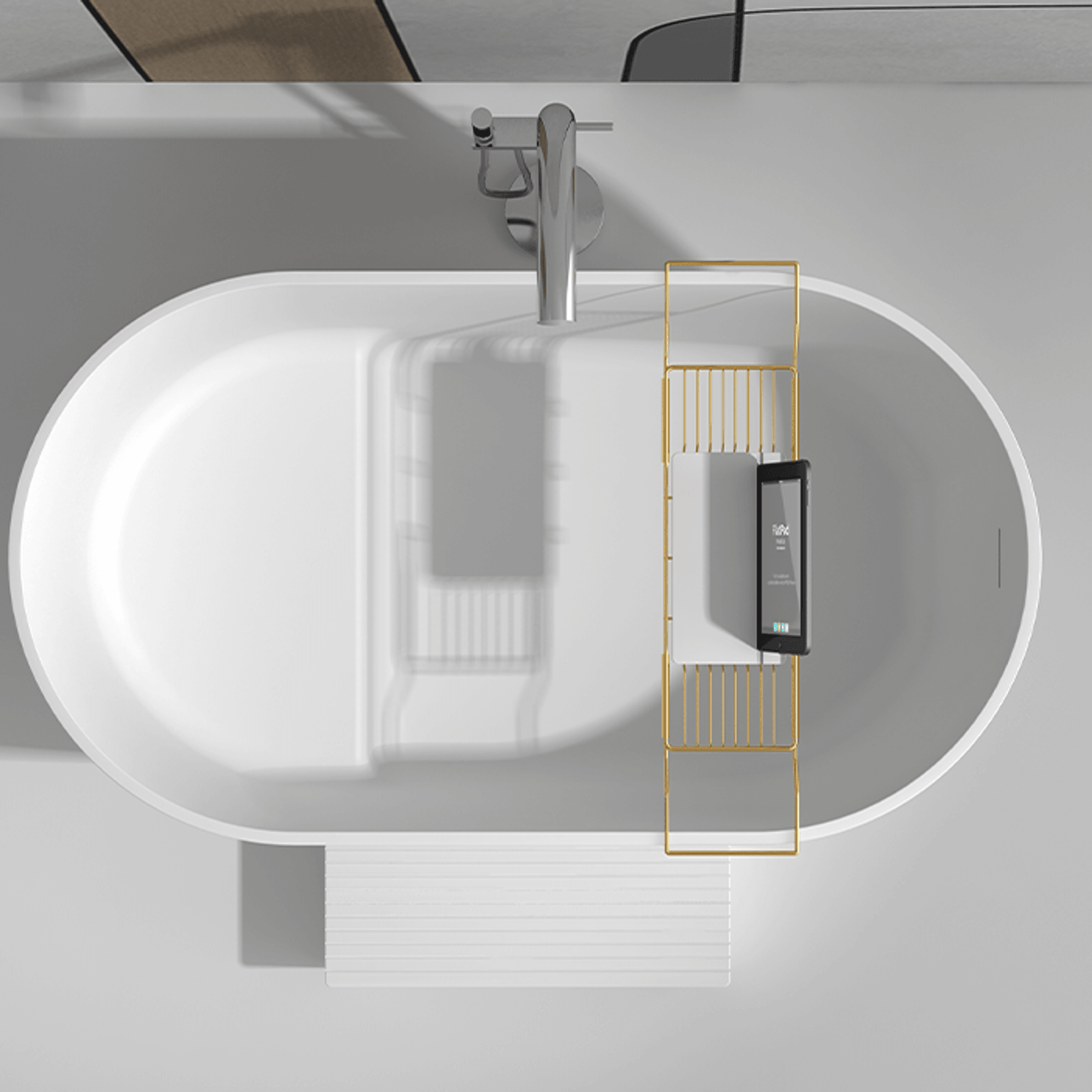 Gia Small Japanese Bath - Deep Sides - 1350mm - G65197 gallery detail image