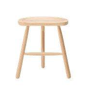 Puccio Wooden Low Stool gallery detail image