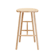 Puccio Wooden High Stool gallery detail image