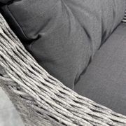 Raglan Rattan Chair - Canvas Coal gallery detail image