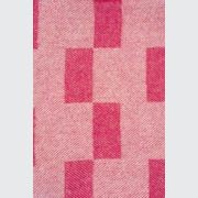 Ruanui Station Lambswool Throw - Rakatunga Raspberry gallery detail image