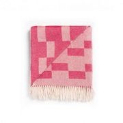 Ruanui Station Lambswool Throw - Rakatunga Raspberry gallery detail image