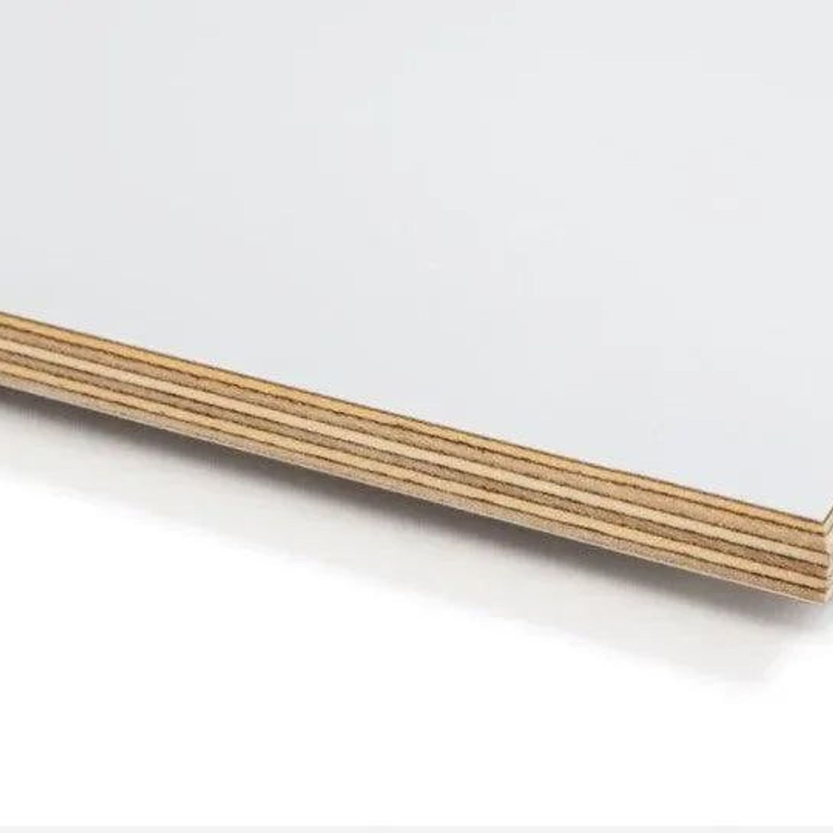 Riga Mel White Melamine Baltic Birch Plywood gallery detail image