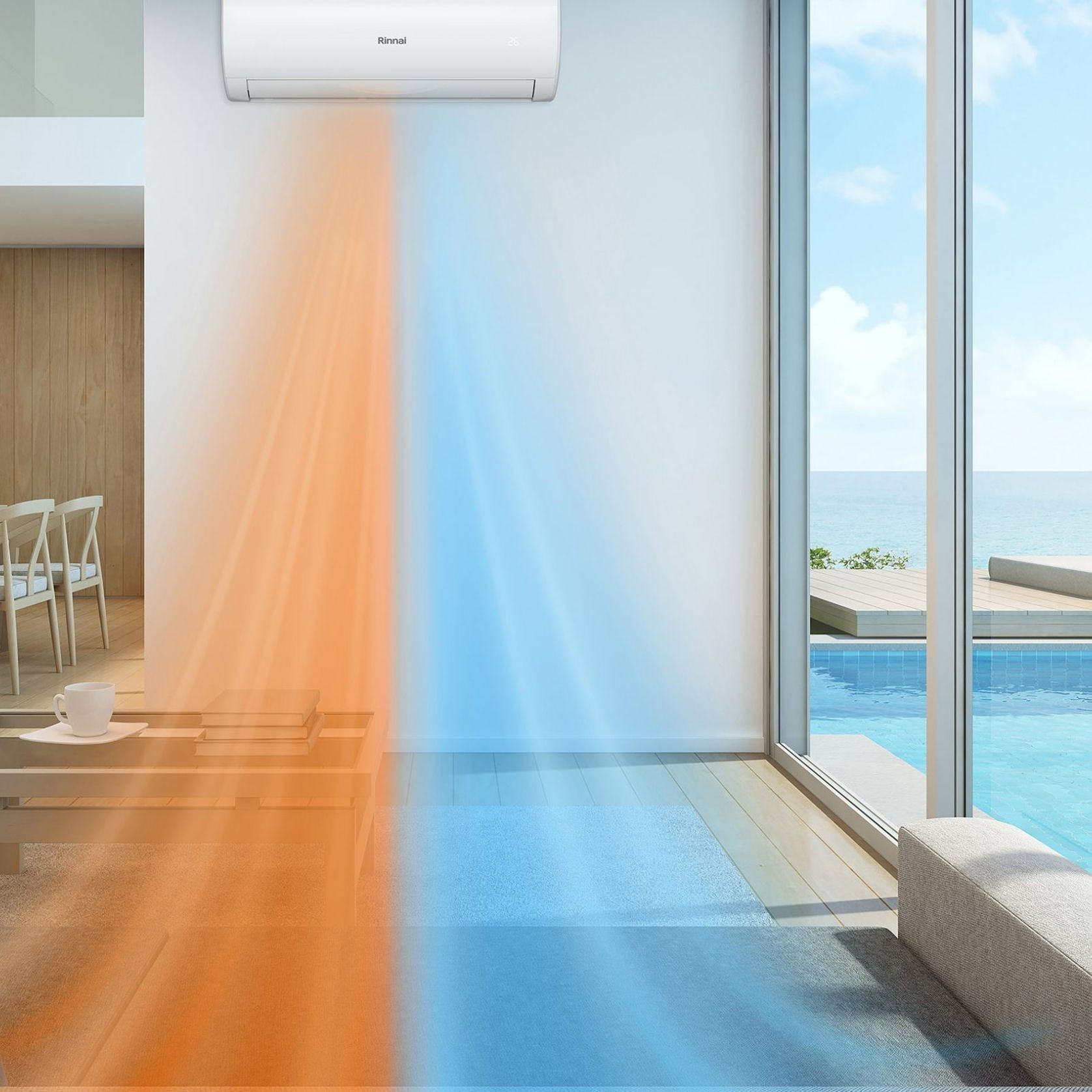 8.0kW Reverse Cycle Split System ArchiPro AU