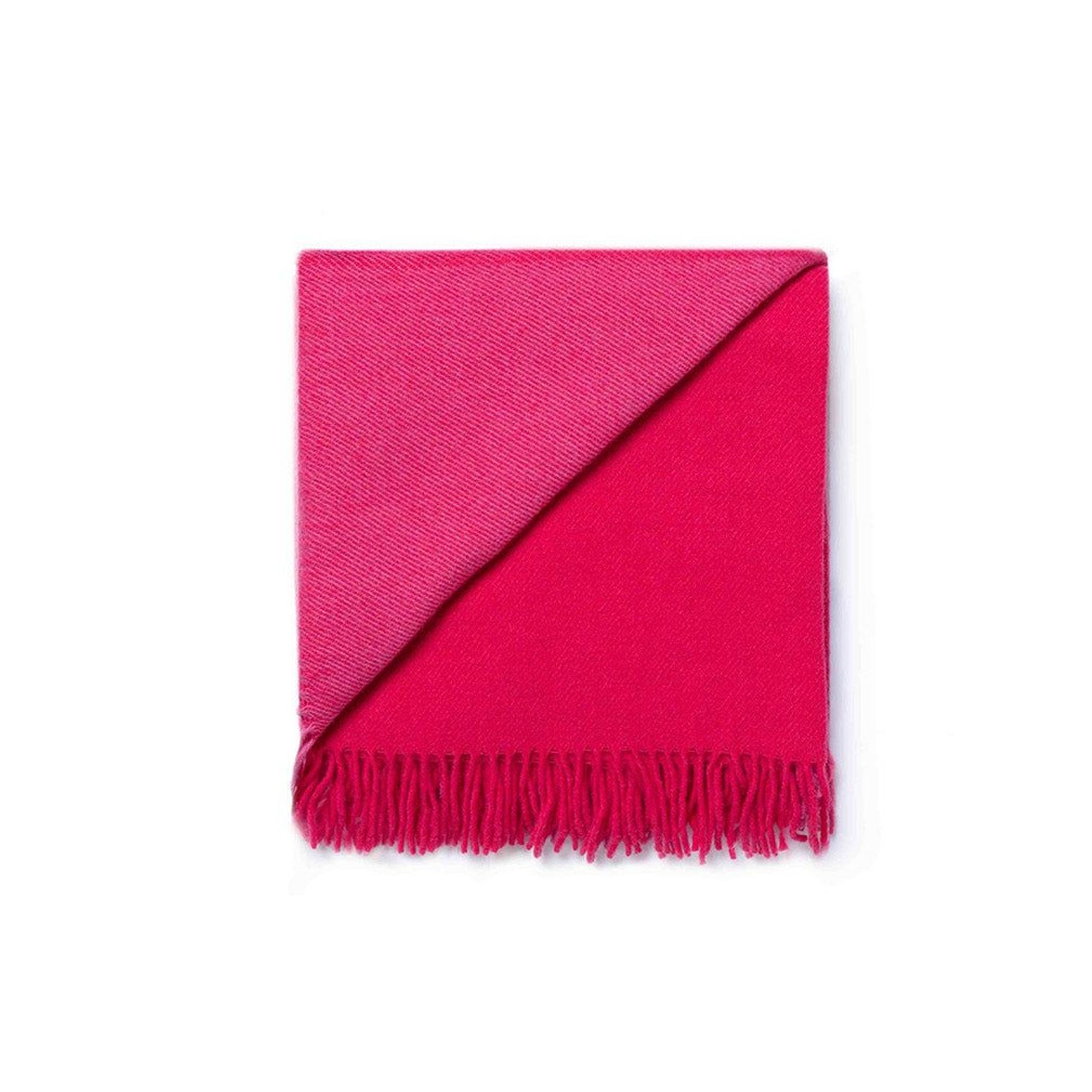 Ruanui Station Lambswool Throw -  Puketero Pink gallery detail image