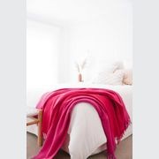 Ruanui Station Lambswool Throw -  Puketero Pink gallery detail image