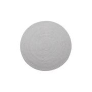 Round Outdoor Rug - Light Grey gallery detail image