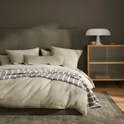 Ravello Pillowcase Pair - Sage | Standard, King, or Euro Size gallery detail image