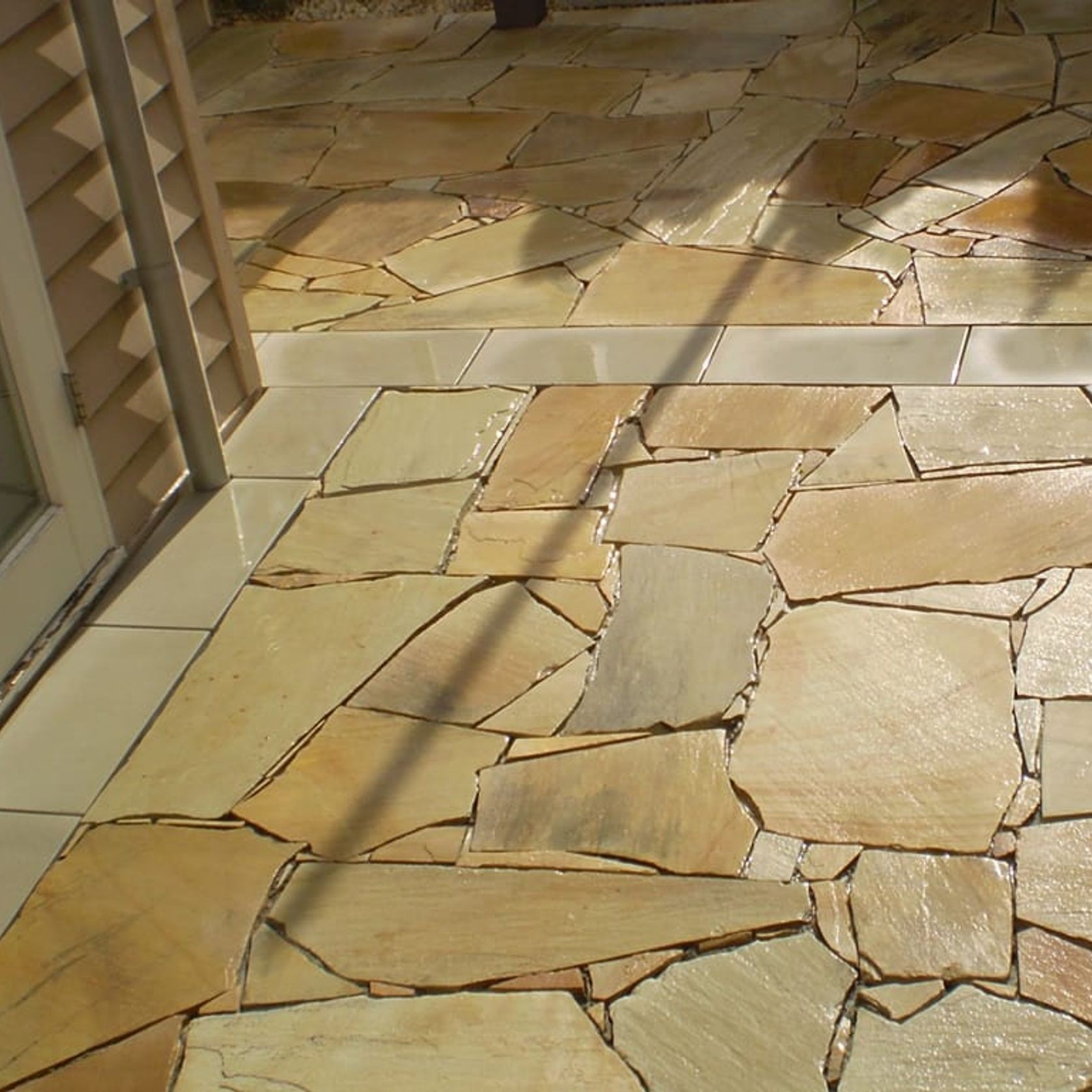 Desert Sand  Sandstone Crazy Paving gallery detail image