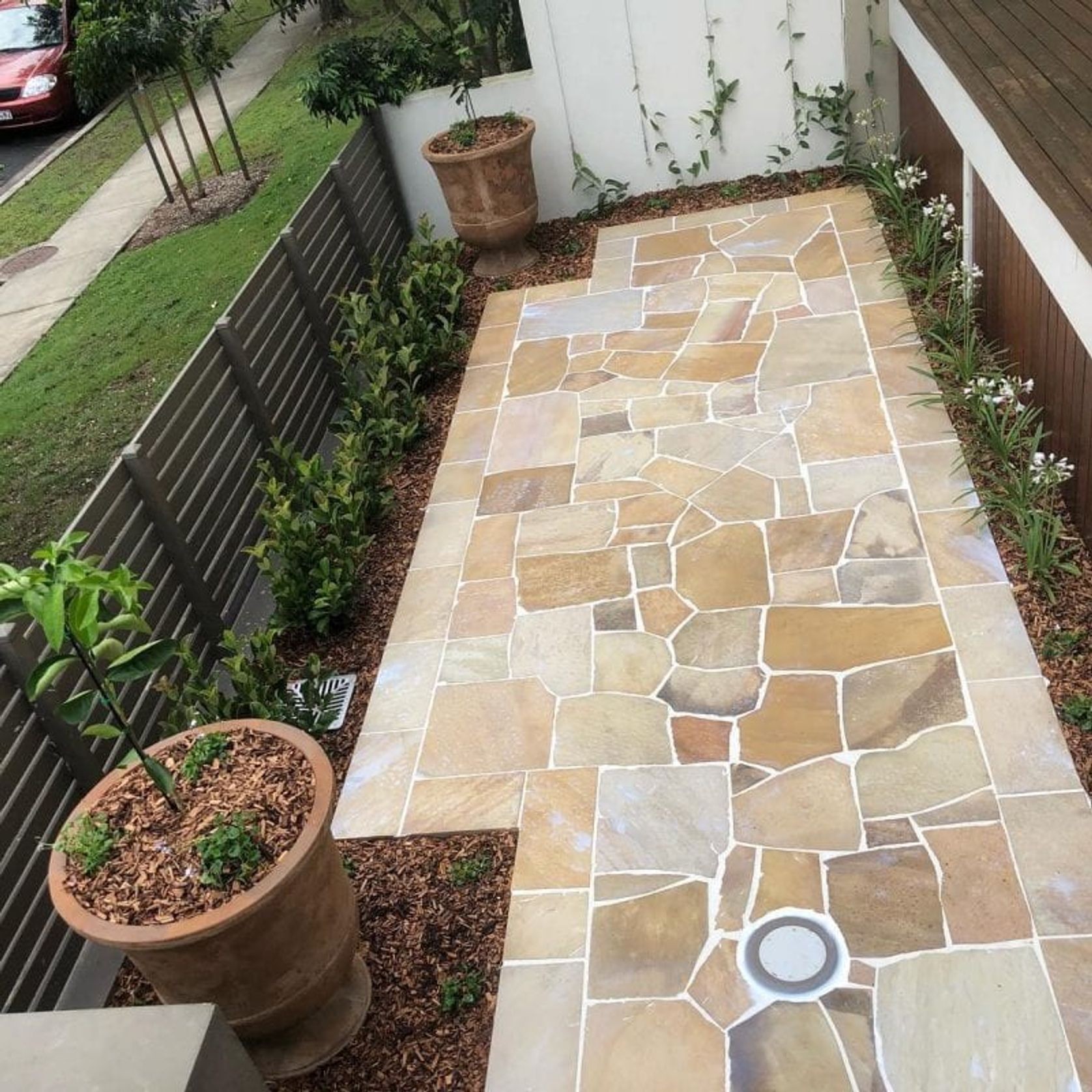 Desert Sand  Sandstone Crazy Paving gallery detail image