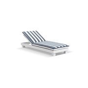 Santorini Sun Lounger - White gallery detail image