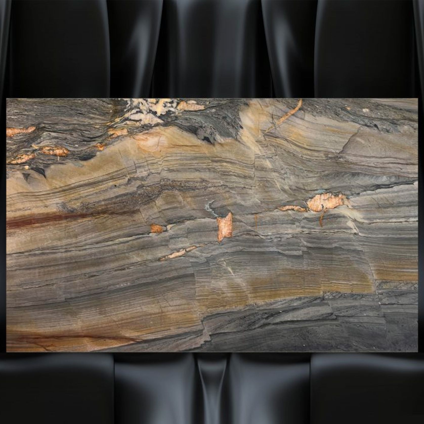 Santorini Blue Quartzite Marble Stone gallery detail image