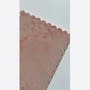 Scalloped Edge Rectangle Tray - Pearl Pink Blush Marble gallery detail image