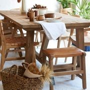 Sefer Rustic Dining Table gallery detail image