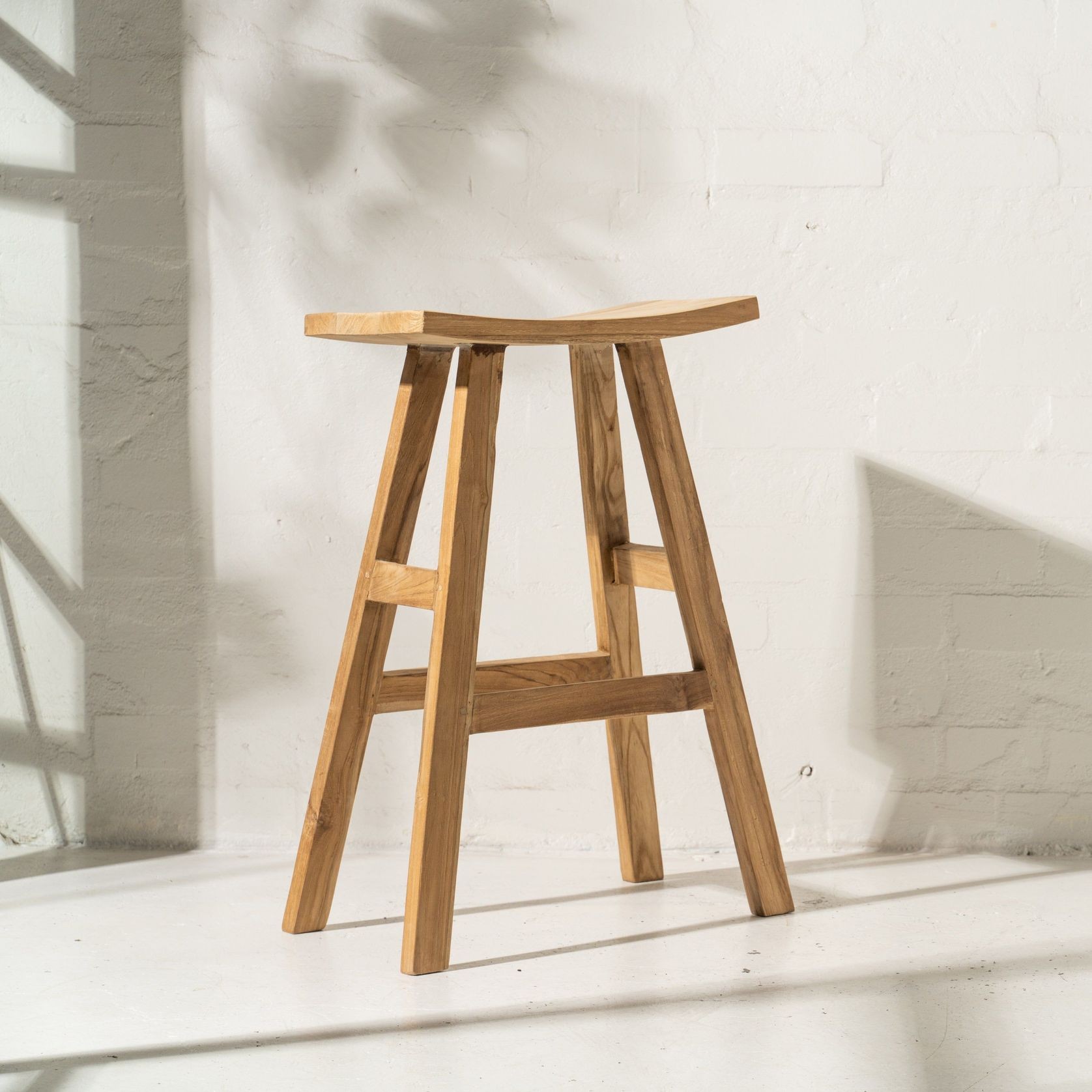 Sena Rustic Finish Barstool gallery detail image