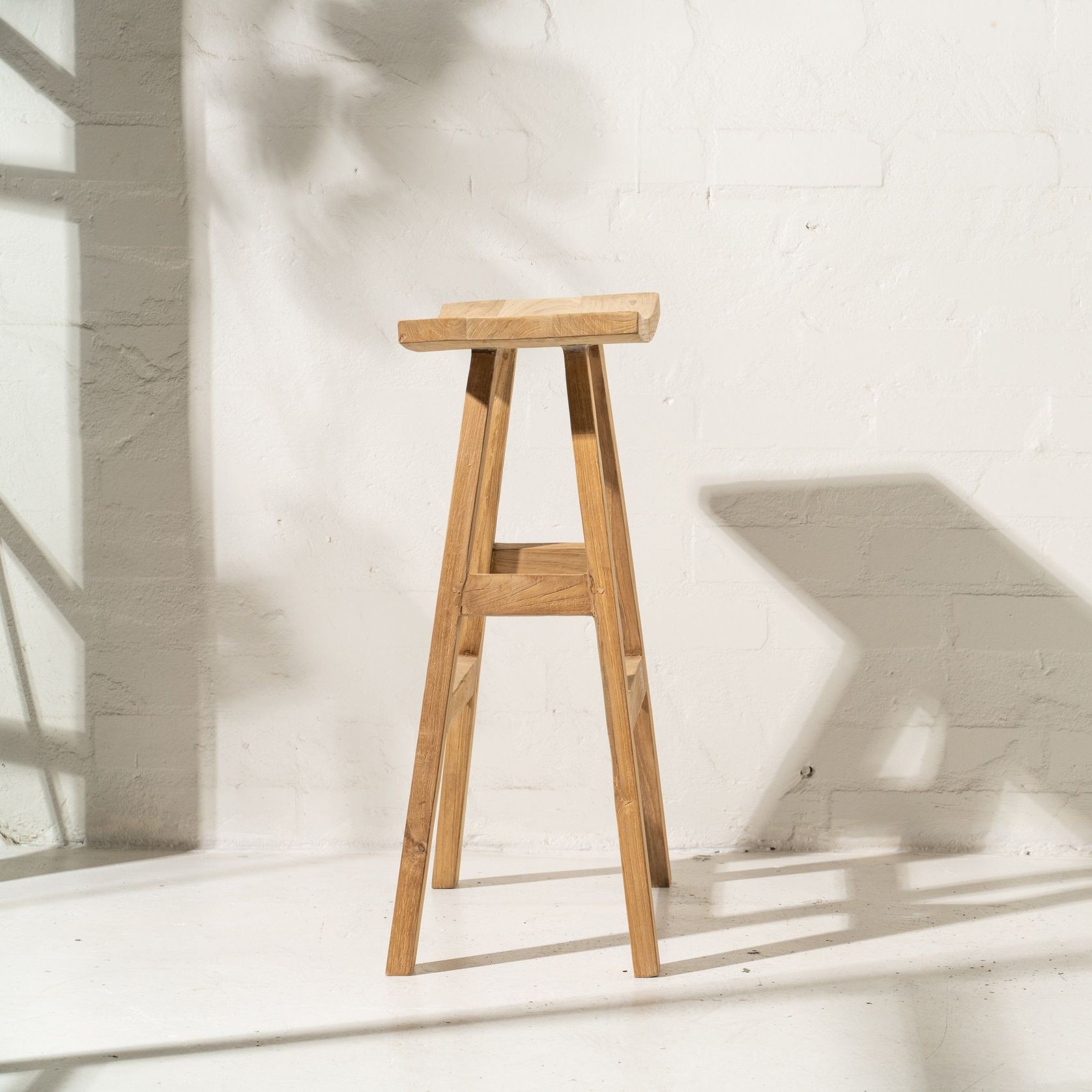 Sena Rustic Finish Barstool gallery detail image