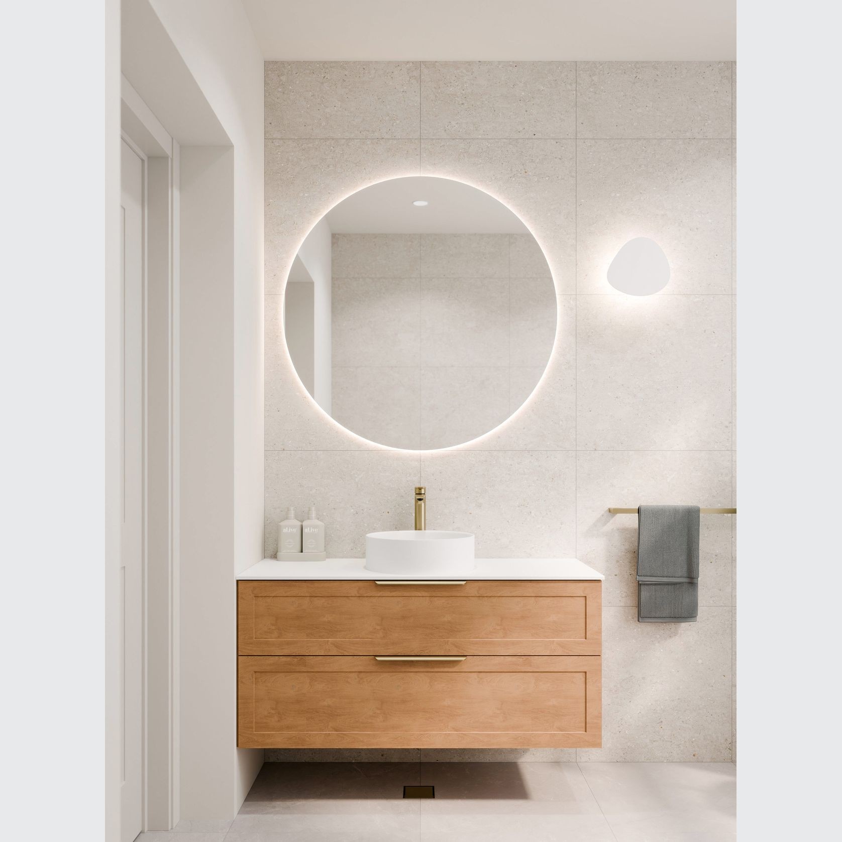 Code Euro 1050 Round Mirror gallery detail image