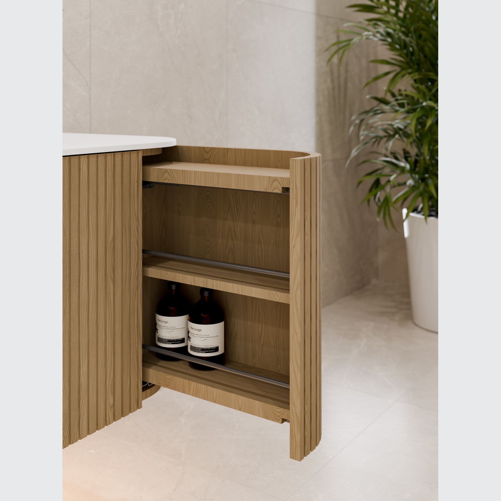 Sora 1500 Wall Hung Vanity | Double Inset Basin gallery detail image