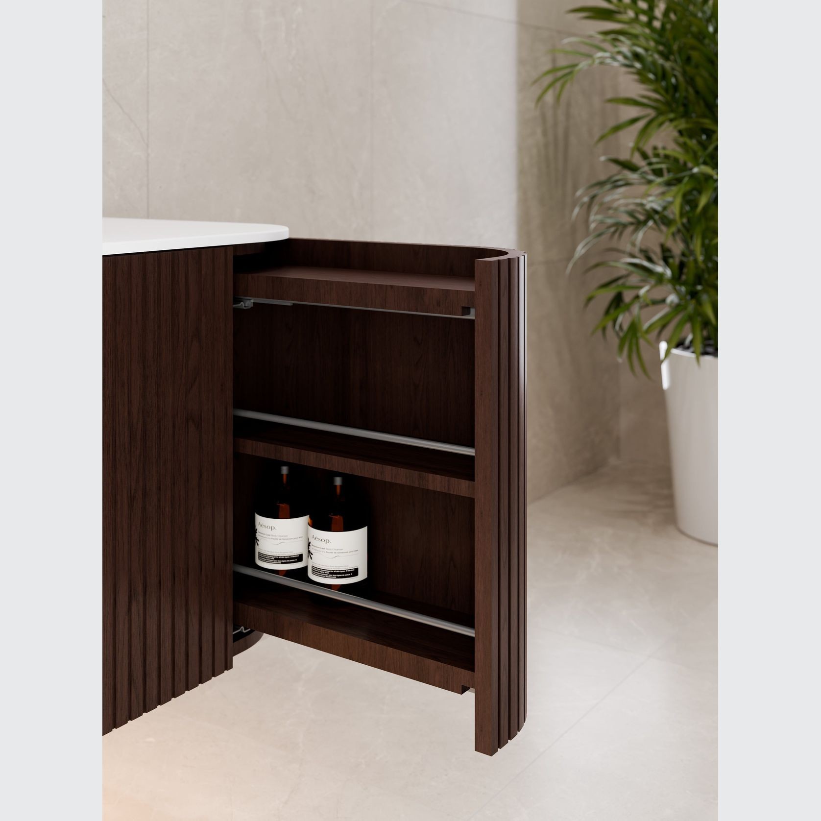 Sora 900 Wall Hung Vanity | Inset Basin gallery detail image