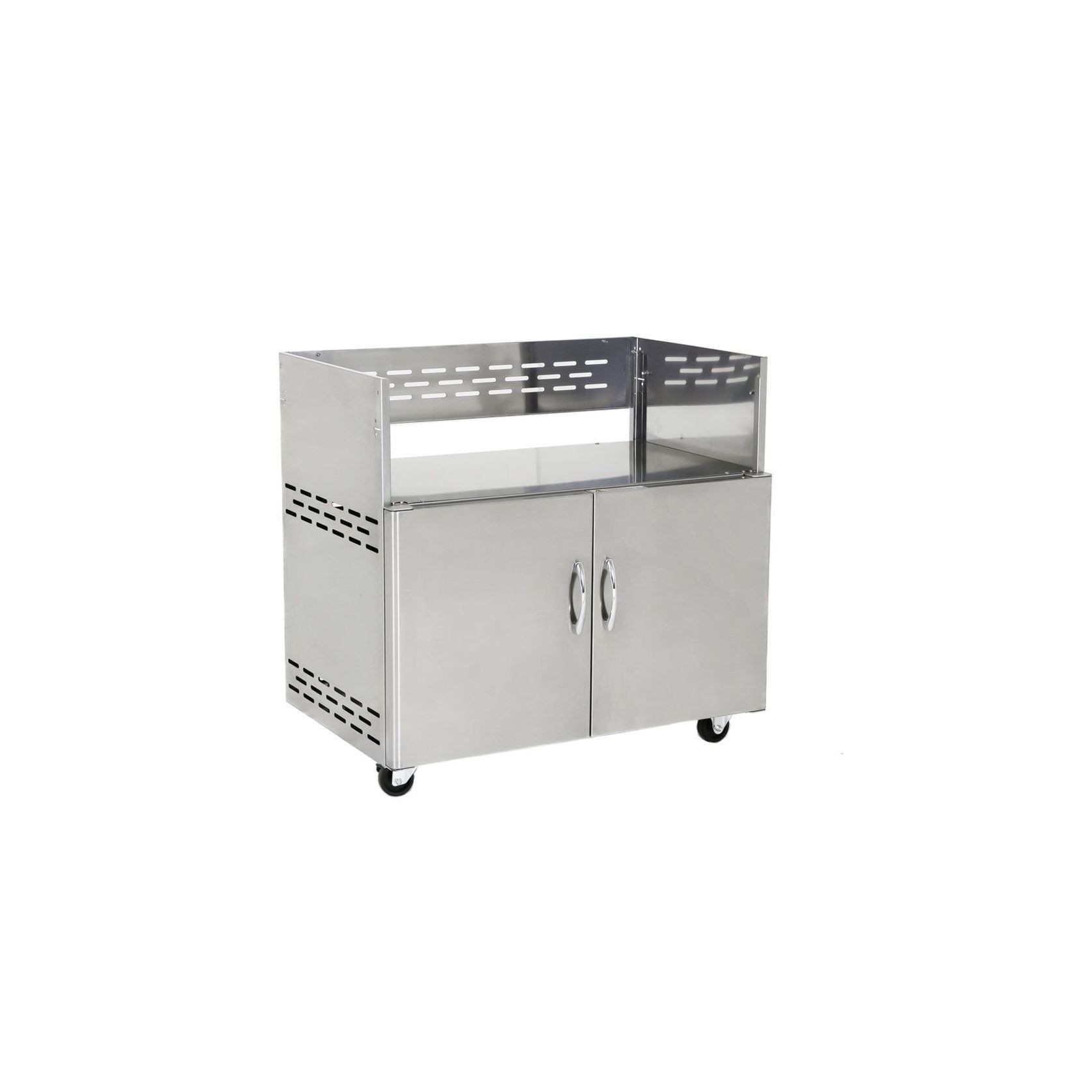 Classic Stainless Steel 38" BBQ Cart gallery detail image